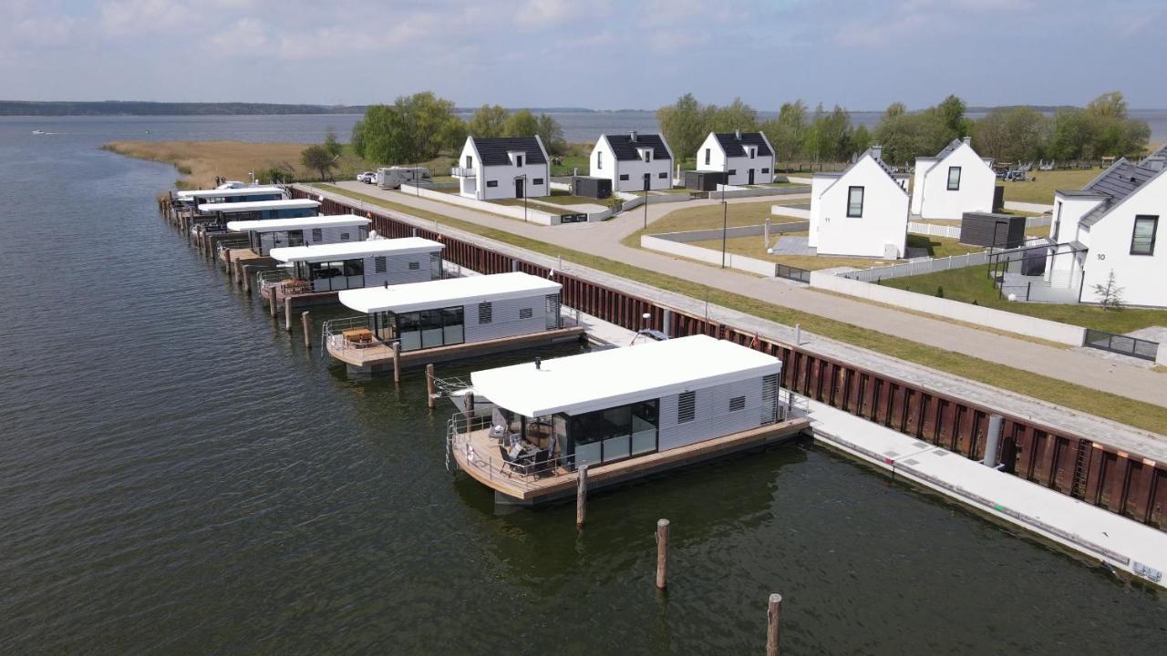 Hausboote Mitten Im Naturschutzgebiet Auf Usedom Villa Peenemünde Esterno foto